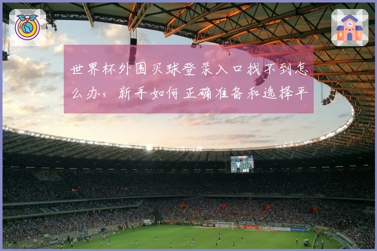 世界杯外围买球登录入口找不到怎么办，新手如何正确准备和选择平台