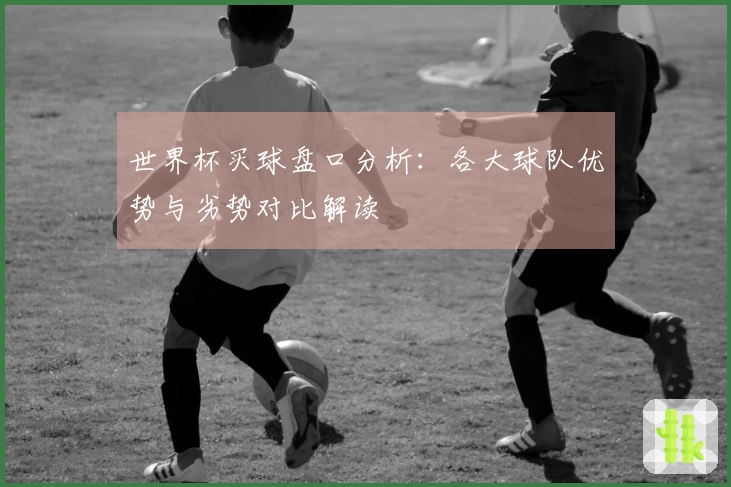 世界杯买球盘口分析:各大球队优势与劣势对比解读